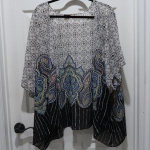 Boho Geometric Kimono